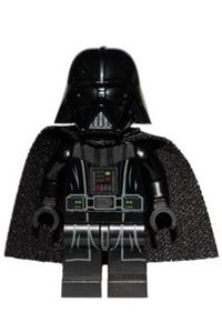 Darth Vader Minifigure - Darth Vader with a light nougat head - sw0834