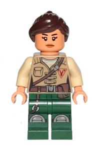 Kordi Minifigure - Kordi with dark green legs - sw0848
