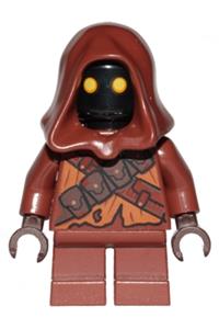 Jawa Minifigure - A Jawa wearing a tattered shirt - sw0897