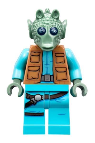 LEGO Star Wars 1 Kopf für Minifigur Greedo x903pb03 6078324 Mos Eisley Cantina 