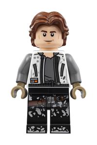 Han Solo, White Jacket, Black Legs with Dirt Stains sw0915