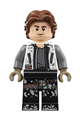 Han Solo, White Jacket, Black Legs with Dirt Stains - sw0915