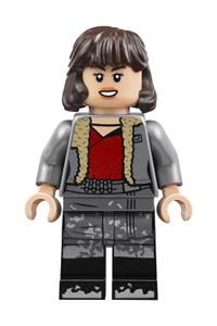 Qi'ra Minifigure - Qi'ra wearing a jacket with a collar - sw0916