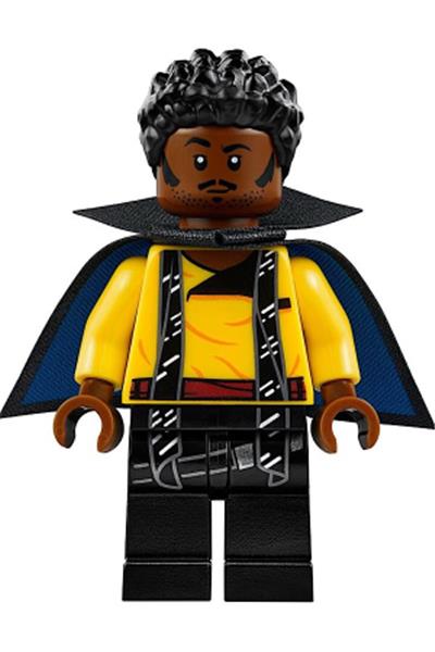 Lego Lando Calrissian 75212 Young Short Cape with Collar Star Wars Minifigure 