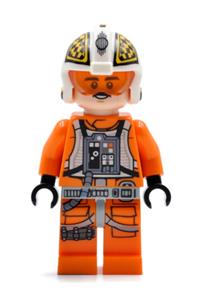 Biggs Darklighter Minifigure - Biggs Darklighter wearing a dual molded helmet - sw0944