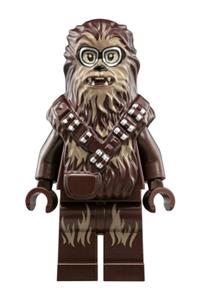 Chewbacca Minifigure - Chewbacca with crossed bandoliers and goggles - sw0948
