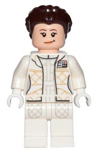 Princess Leia, Hoth outfit white, crooked smile sw0958