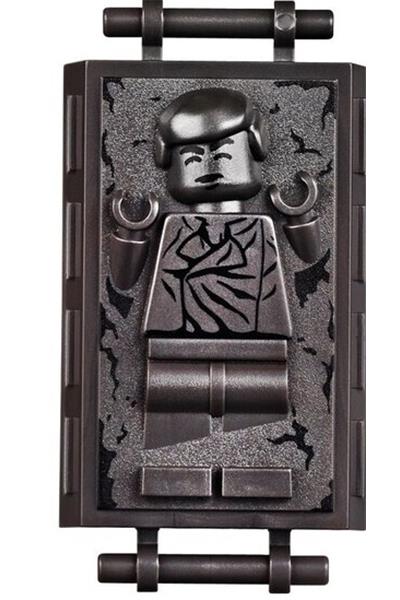 Block with Handles Minifigure SW0978 LEGO Star Wars Han Solo in Carbonite 