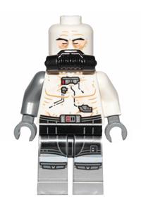 Darth Vader Minifigure - Darth Vader in Bacta Tank outfit - sw0981