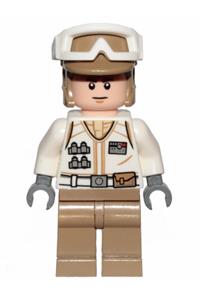 Hoth Rebel Trooper white uniform, dark tan legs sw1014