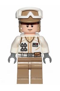 Hoth Rebel Trooper white uniform, dark tan legs sw1015