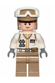 Hoth Rebel Trooper white uniform, dark tan legs - sw1015