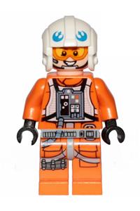 Dak Ralter Minifigure - Dak Ralter with jumpsuit pockets and three bullets on right leg - sw1025