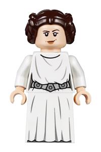 Princess Leia, White Dress, Detailed Belt, Skirt Part sw1036