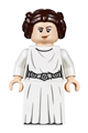 Princess Leia, White Dress, Detailed Belt, Skirt Part - sw1036