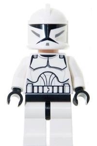 Clone Trooper Clone Wars Minifigure - Clone Trooper in Clone Wars attire with Anakin's head - sw1090