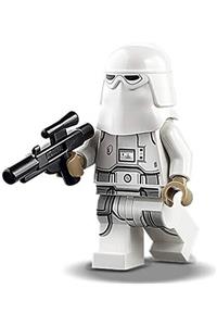 Snowtrooper, printed legs, dark tan hands, frown sw1102