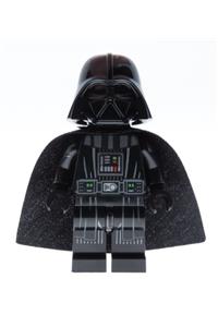 Darth Vader Minifigure - Darth Vader minifigure with printed arms and traditional cape - sw1112