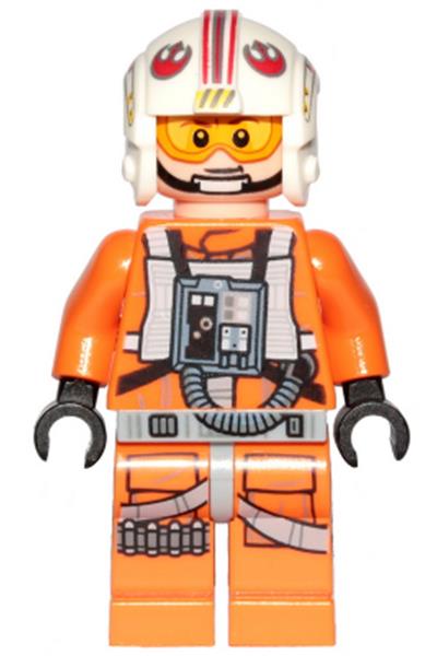 Lego Star Wars Luke Skywalker X-Wing Pilot Minifigura De Set 75301