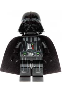 Darth Vader Minifigure - Darth Vader wearing a traditional starched fabric cape - sw1141