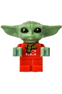 Grogu / The Child / Baby Yoda - Red Christmas Sweater and Scarf sw1173