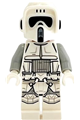 Scout Trooper, Hoth (Dual Molded Helmet, Printed Legs, Female) - sw1182
