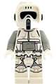 Scout Trooper, Hoth (dual molded helmet, printed legs, female) - sw1182