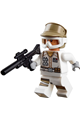 Hoth Rebel Trooper dark tan uniform and helmet, white legs - sw1187