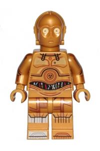 C-3PO - printed legs, toes and arms sw1201