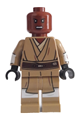 Mace Windu (dark tan legs, open mouth, printed arms) - sw1205