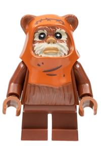 Wicket (Ewok), hood with wrinkles sw1218