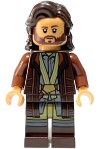 Cassian Andor Minifigure - Cassian Andor featuring a medium tan head - sw1231