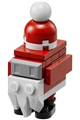 Gonk Droid dressed as Santa Claus - sw1240