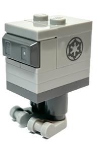 Gonk Droid (GNK Power Droid) - Gonk Droid with light bluish gray body and feet, featuring imperial logo - sw1252