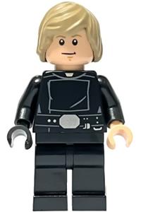 Luke Skywalker Minifigure - Jedi Master Luke Skywalker with shaggy hair - sw1262
