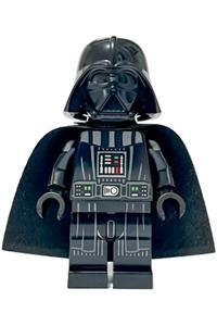 Darth Vader - printed arms, traditional starched fabric cape, white head with frown sw1273