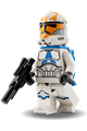 Clone Trooper, 501st Legion, 332nd Company (Phase 2) - Helmet with Holes and Togruta Markings, Blue Jetpack - sw1276