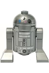 Astromech Droid R2-BHD Minifigure - Astromech droid R2-BHD with a light bluish gray body - sw1280