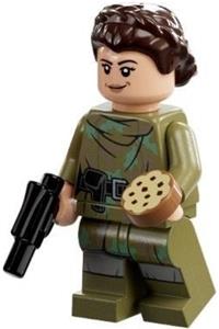 Princess Leia - olive green endor outfit, hair sw1296