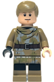 Luke Skywalker in dark tan Endor outfit with hair - sw1312