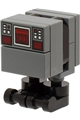 Gonk Droid (GNK Power Droid) - Dark Bluish Gray Body with Dark Red Control Panel, Black Feet - sw1314