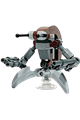Destroyer Droid, or Droideka, with light bluish gray claws - sw1340