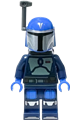 Mandalorian Fleet Commander wearing a helmet - sw1347