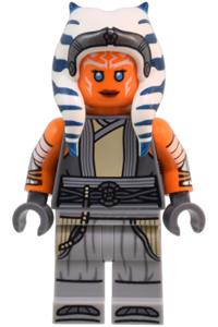 Ahsoka Tano Minifigure - Adult Ahsoka Tano with printed arms and light bluish gray legs - sw1354