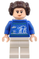 Princess Leia wearing a holiday sweater - sw1381