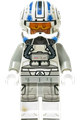 Clone Trooper Pilot Captain Jag (Phase 2) with light bluish gray arms - sw1401