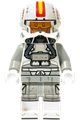 Clone Trooper Pilot (Phase 2) with light bluish gray arms and a nougat head - sw1402