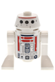R5-D4 astromech droid with a truncated cone head and a dark blue center panel - sw1403