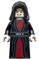 Emperor Palpatine wearing a black and red robe - sw1405