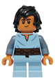 Young Boba Fett wearing a bright light blue shirt - sw1407